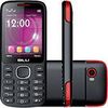 Celular Blu Jenny Desbloqueado Preto - Vermelho 32MB